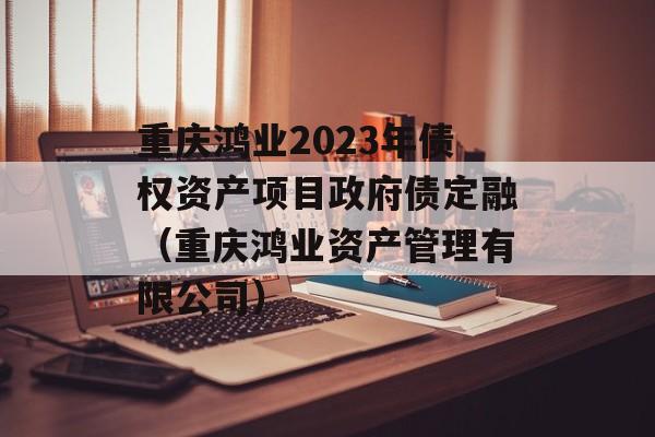 重庆鸿业2023年债权资产项目政府债定融（重庆鸿业资产管理有限公司）