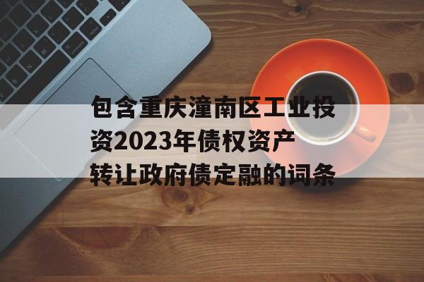 包含重庆潼南区工业投资2023年债权资产转让政府债定融的词条